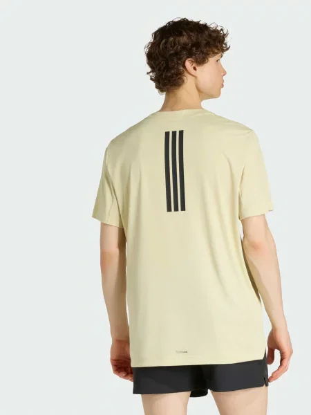 Спортивная футболка Adidas бежевая