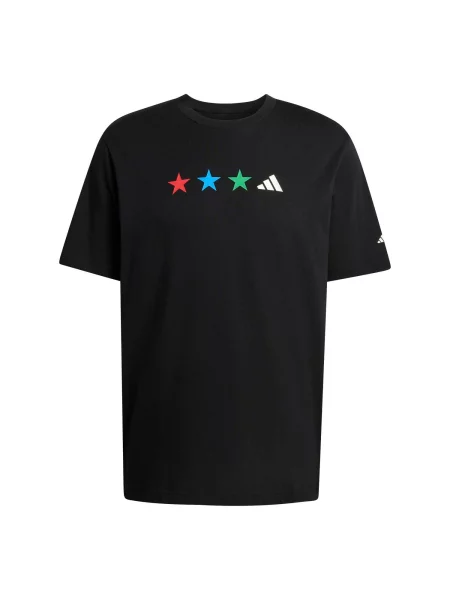 ADIDAS SPORTSWEAR Tricou funcțional albastru / roșu / negru alb