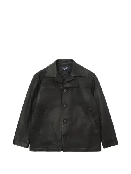 Geanta de piele Comme Des Garçons Homme negru
