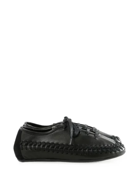 Sneakerși Hereu din piele negru