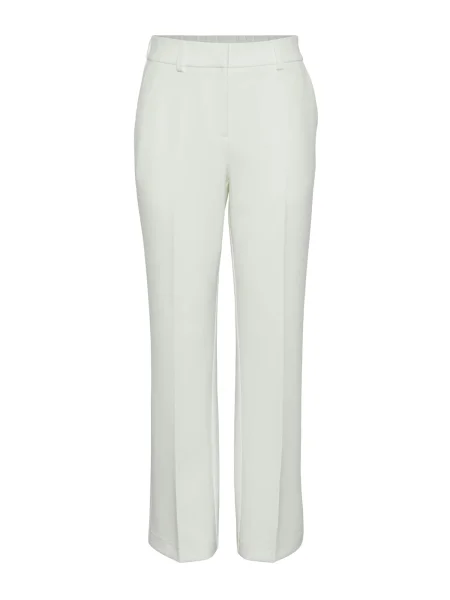 YAS Pantaloni YASLIKKA' alb