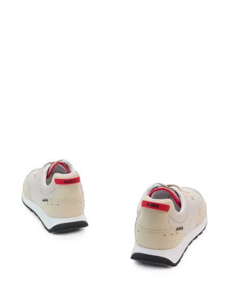 Szarvasbőr retro sneaker Hugo szürke