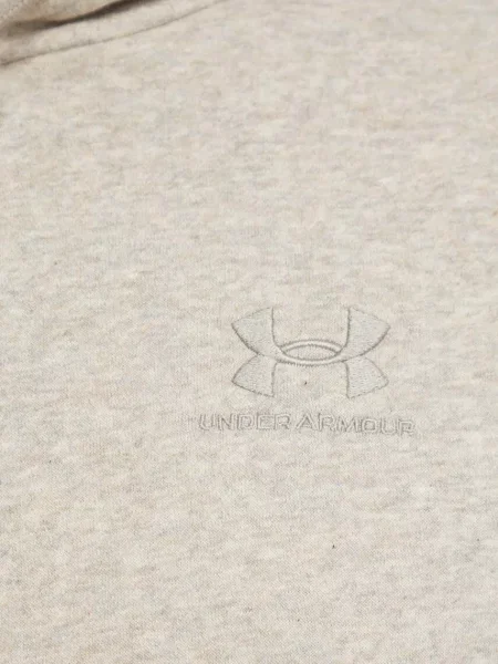 Under Armour Kapucnis melegítőfelső férfi pamuttal Essential Fleece bézs