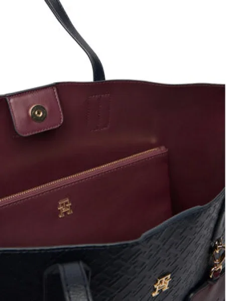 TOMMY HILFIGER Shopper táska sötétkék
