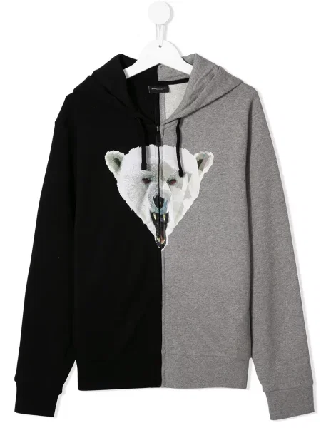 Bluza z kapturem dziecięca County Of Milan czarna