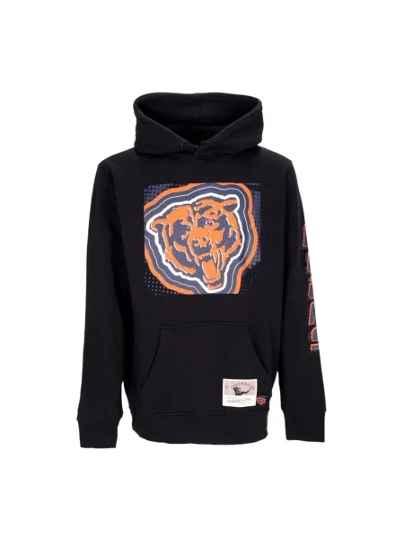 Bluza z kapturem Mitchell & Ness czarna