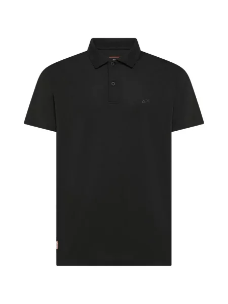 Gulerat tricou polo Sun68 negru