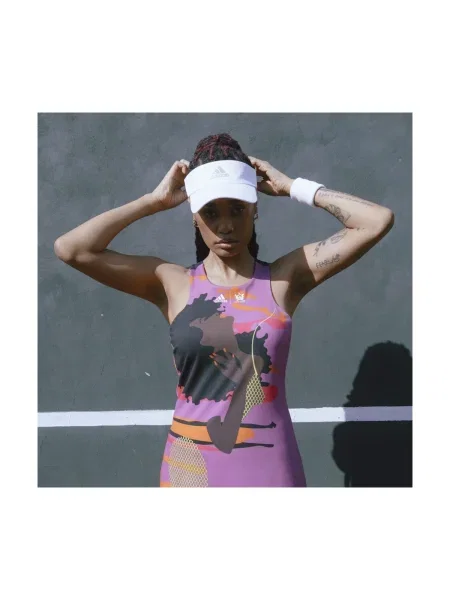 Oblekové šaty Adidas fialová