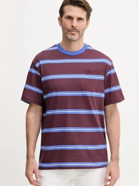Kratka majica United Colors of Benetton bordo