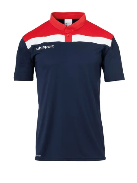 UHLSPORT Tricou funcțional bleumarin / roșu alb