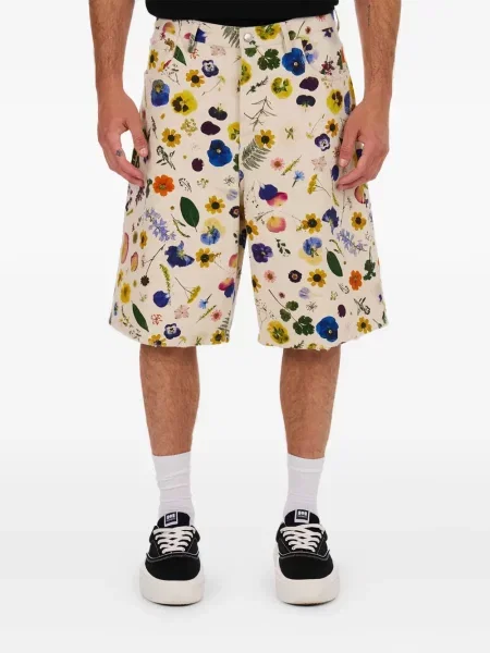 Pantaloni scurți Nahmias cu model floral cu imagine