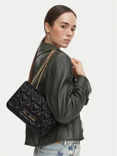LOVE MOSCHINO Kabelka čierna