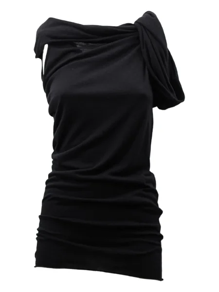 Top Rick Owens drapat negru