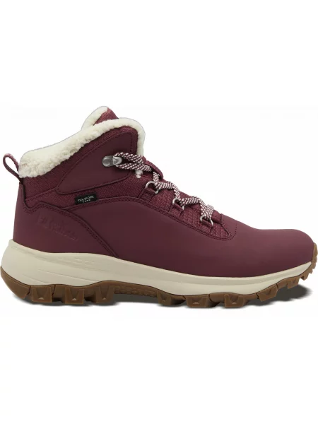 Ботинки Jack Wolfskin бордовые