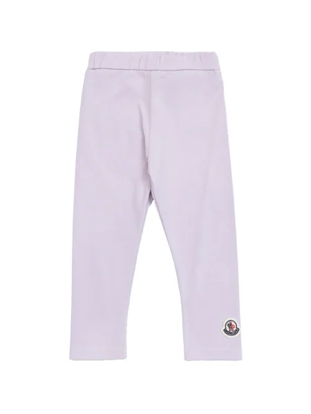 Legginsy dziecięce Moncler Enfant fioletowe