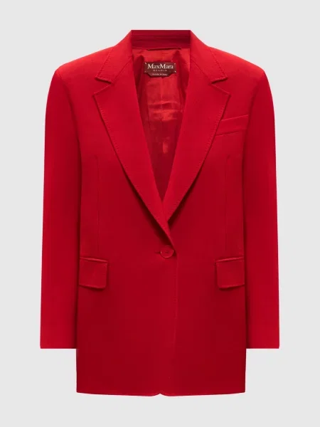 Жакет BALCO з вовни Max Mara червоний