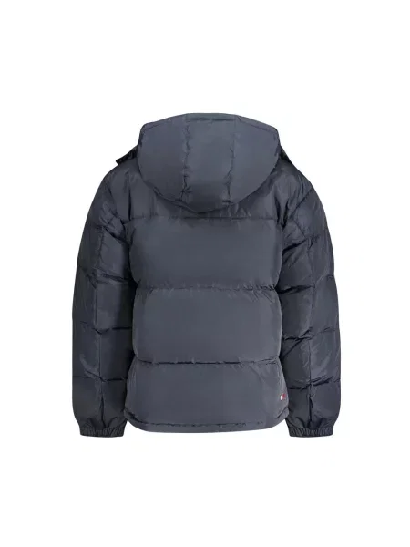 Kurtka puchowa Tommy Jeans niebieska
