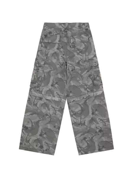 Παντελόνι cargo Aape By *a Bathing Ape® με σχέδιο παραλλαγής γκρι