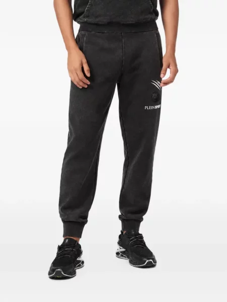 Pantaloni sport Plein Sport negru