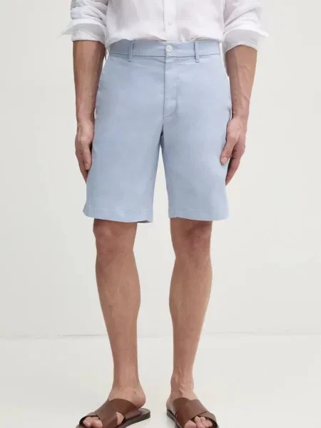 Къс панталон Calvin Klein синьо