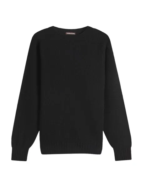 Sweter Ymc z okrągłym dekoltem czarny