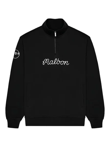 Golf hanorac Malbon Golf negru