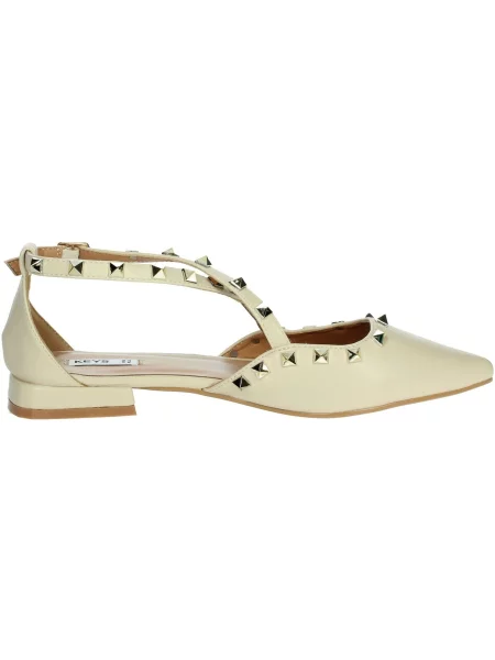 Pantofi Keys bej