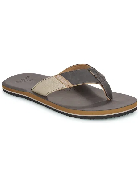 Oxford Rip Curl cu vârf deschis din țesătură twill maro
