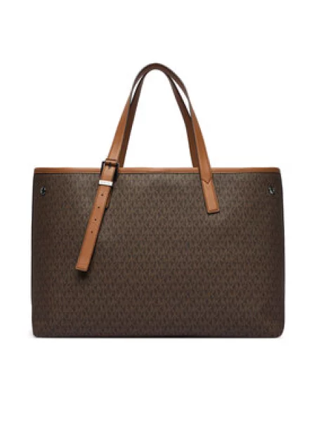 Ročna torba MICHAEL Michael Kors Hudson rjava