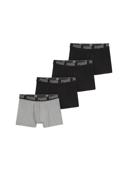PUMA bokserki 4 pary Odzież 2 czarny