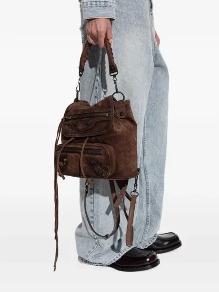 Ruksak Balenciaga smeđa