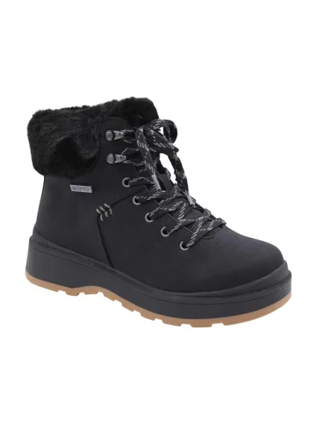 Botki Skechers skórzane czarne