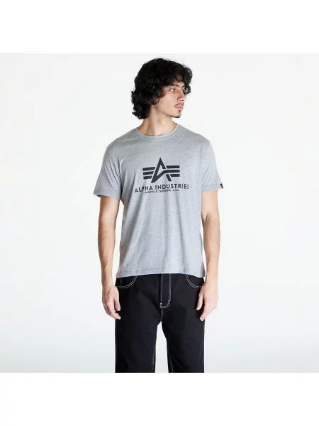 T-shirt Alpha Industries Basic Tee Grey XL szara