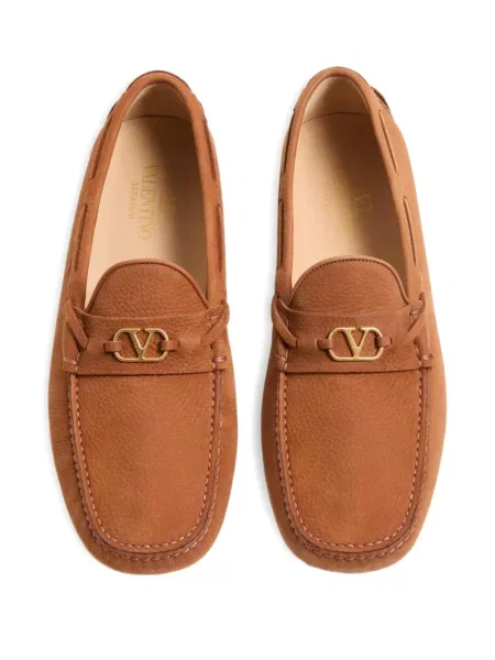 Pantofi loafer Valentino Garavani maro