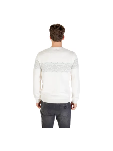 Sweter Antony Morato z nadrukiem beżowy