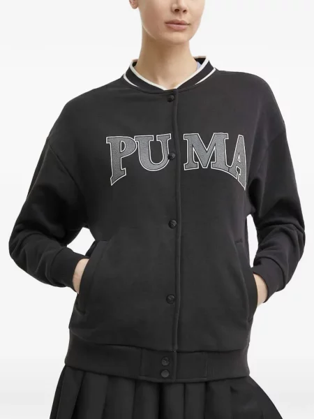 Geacă Puma cu imagine negru