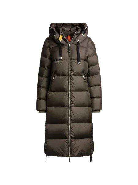 Palton Parajumpers cu glugă verde
