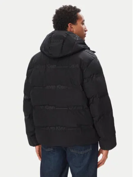 Calvin Klein Jeans Puhovka črna