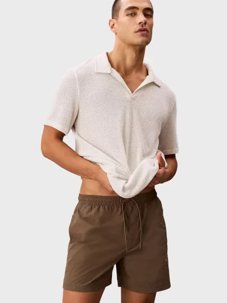 Шорти Calvin Klein коричневі