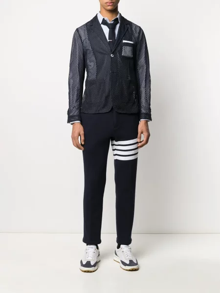 Marškiniai Thom Browne ruoželis mėlyna
