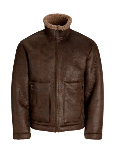 JACK & JONES Geacă de primăvară-toamnă JORSalamanco închis maro