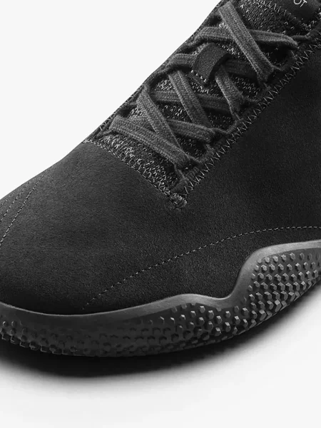 Кожаные кроссовки Vivobarefoot черные