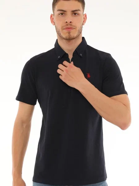 Polo majica Dewberry črna