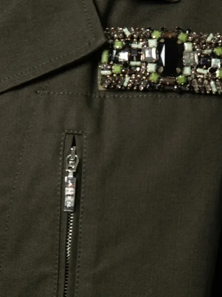 Geacă Amen de cristal verde