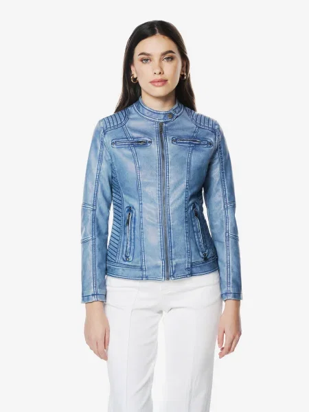 KOROSHI Geacă de primăvară-toamnă albastru