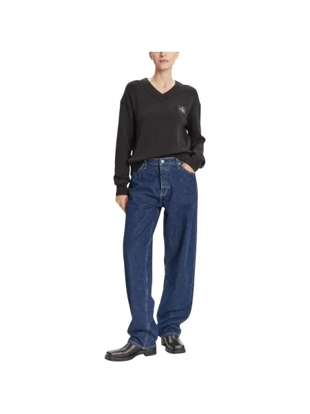 Mikina Calvin Klein Jeans čierna