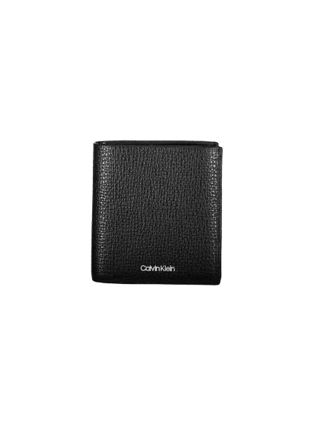 Portfel Calvin Klein skórzany czarny