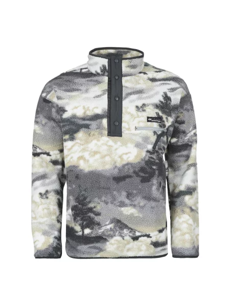 Pucketanje jakna od flisa Columbia od flisa s printom siva