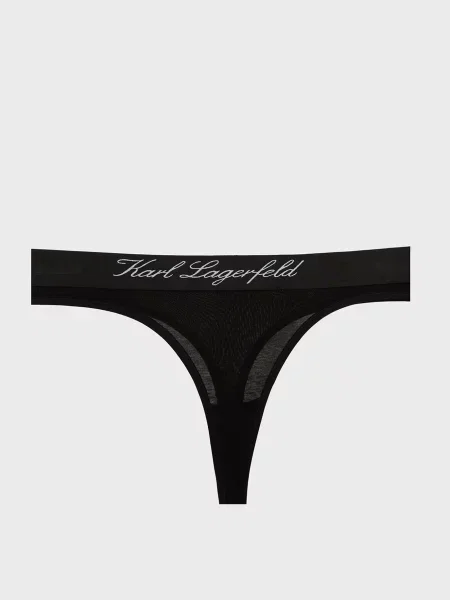 Стрінги Karl Lagerfeld чорні