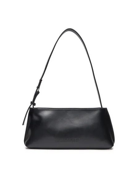 Táska Calvin Klein Embossed Logo fekete